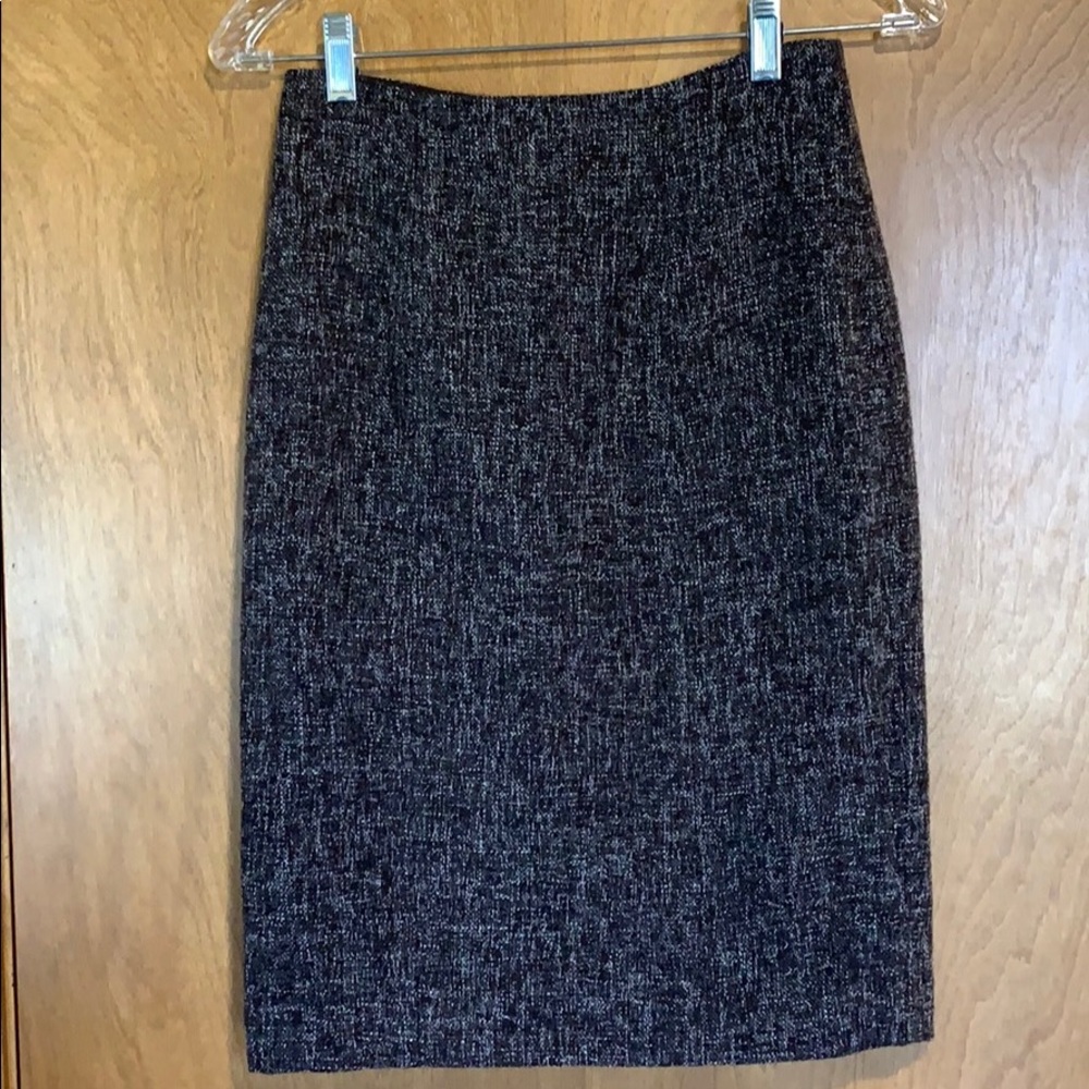 BR high waisted wool skirt size 0